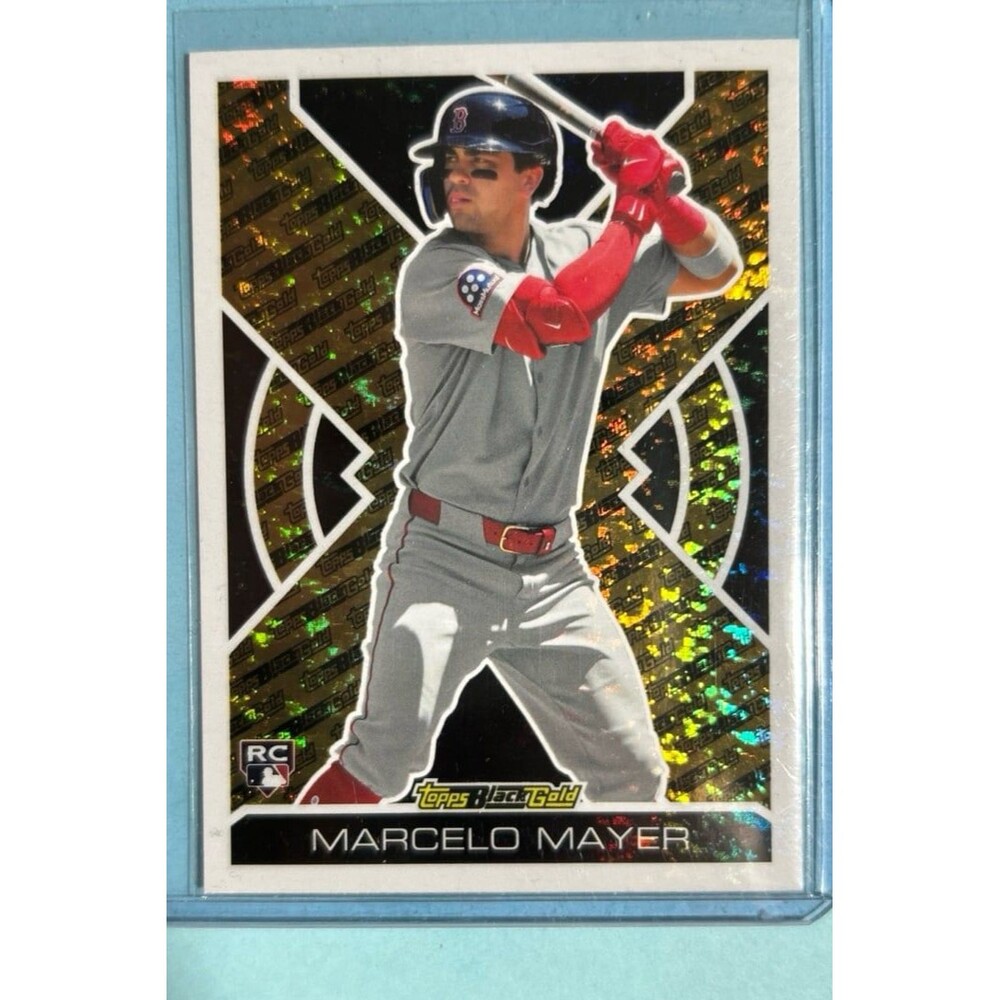 Marcelo Mayer Red Sox
2025 Topps Update Black Gold Rookie Insert card #BG-13